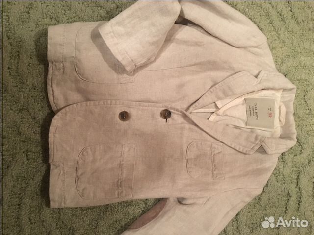 Пиджак льняной Zara