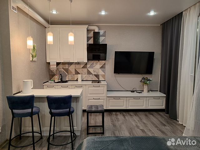

Квартира-студия, 35 м², 1 кровать