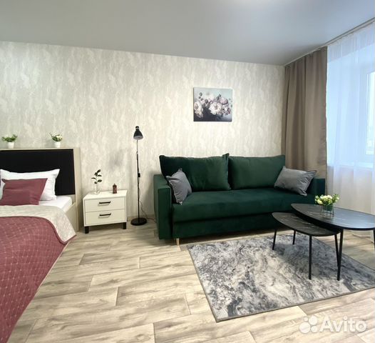 

1-к. квартира, 40 м², 2 кровати