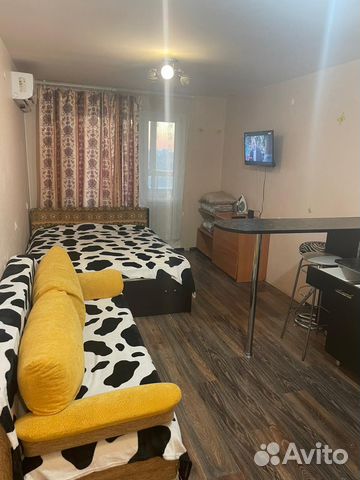 

Квартира-студия, 28 м², 1 кровать