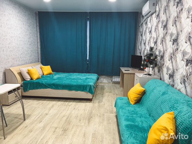 

Квартира-студия, 32 м², 2 кровати