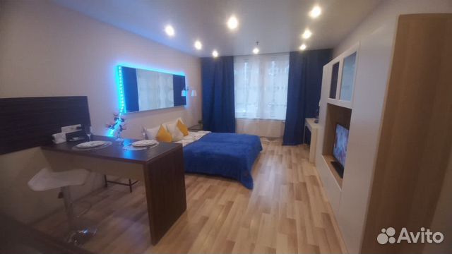 

Квартира-студия, 30 м², 1 кровать