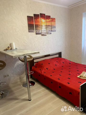 

Квартира-студия, 29 м², 2 кровати