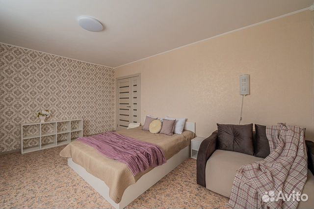 

1-к. квартира, 43 м², 2 кровати