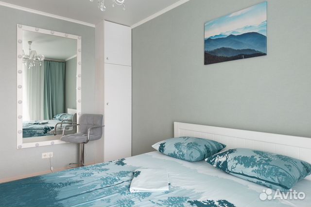 

1-к. квартира, 36 м², 2 кровати