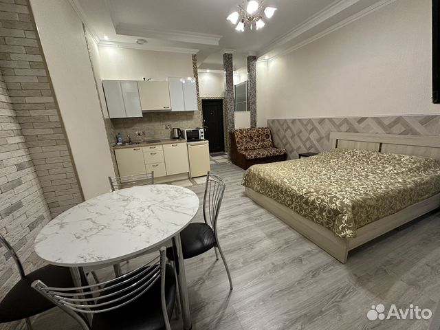 

Квартира-студия, 27 м², 2 кровати