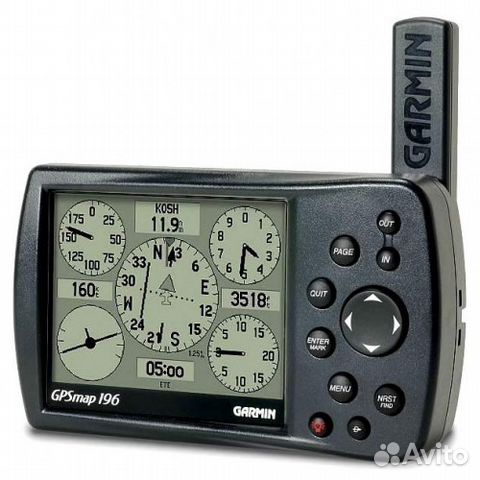 Garmin GpsMap 196 Atlantic авиационный навигатор
