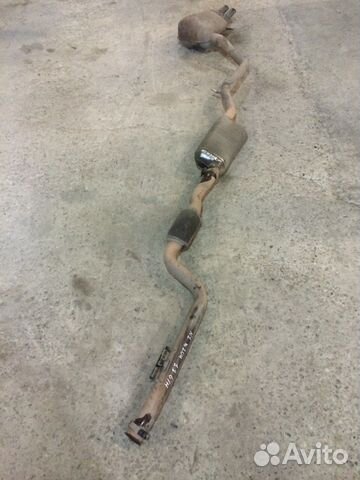 Глушитель Mercedes C-class W204