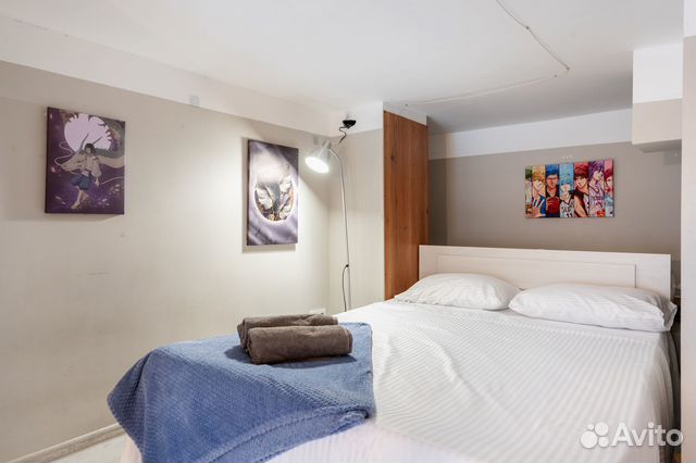 

Квартира-студия, 24 м², 2 кровати