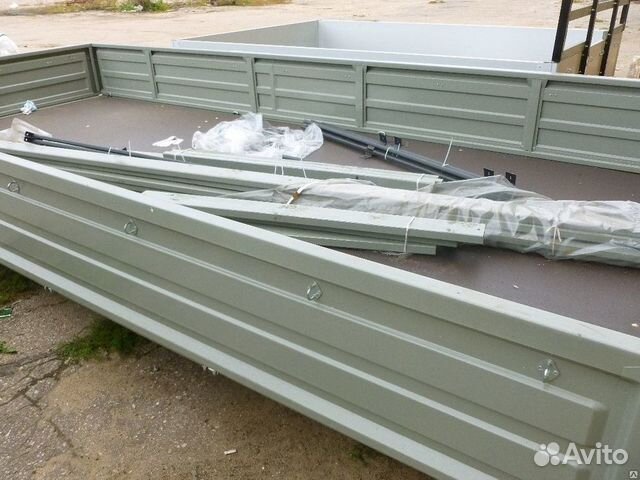 Платформа газель с железными бортами