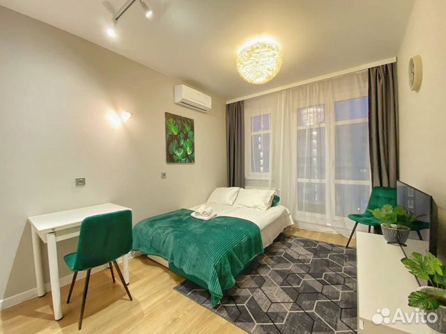 

Квартира-студия, 22 м², 1 кровать