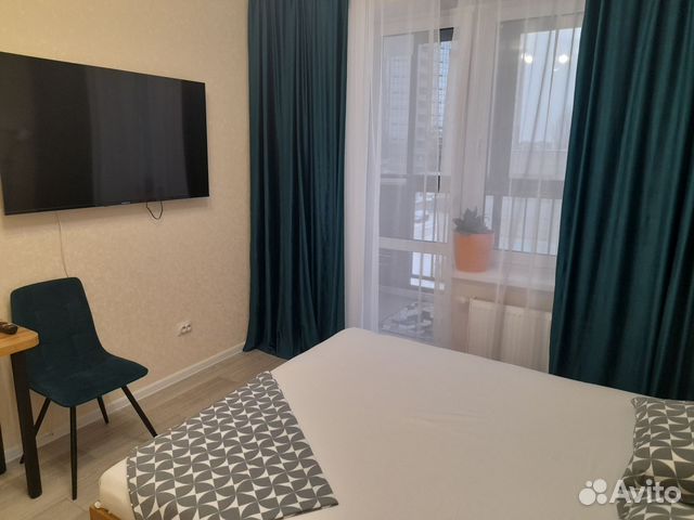 

Квартира-студия, 23 м², 2 кровати