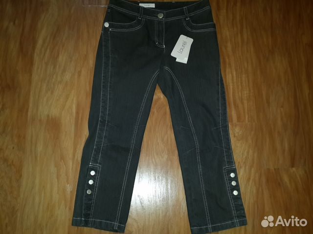 Новые джинсовые капри Laurel р.34(42-44) Новые джинсовые капри Laurel р.34(42-44)