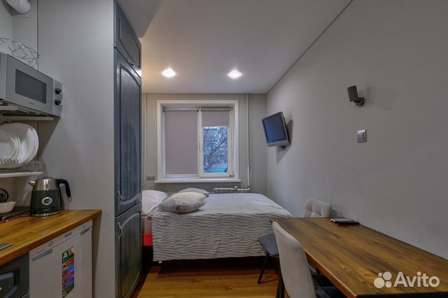 

Квартира-студия, 12 м², 1 кровать