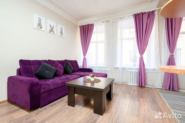 

1-к. квартира, 45 м², 3 кровати