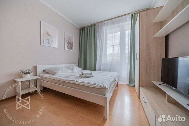

Квартира-студия, 28 м², 1 кровать