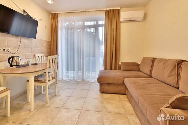 

1-к. квартира, 35 м², 2 кровати