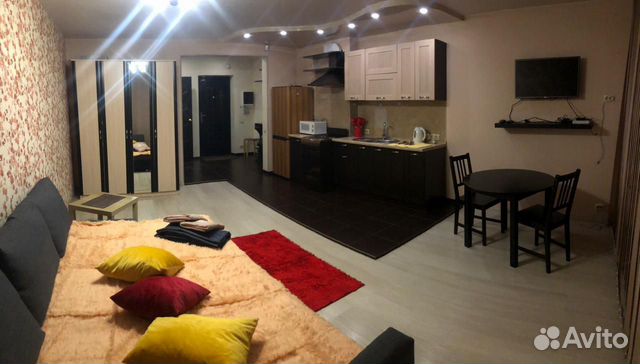 

Квартира-студия, 42,3 м², 1 кровать
