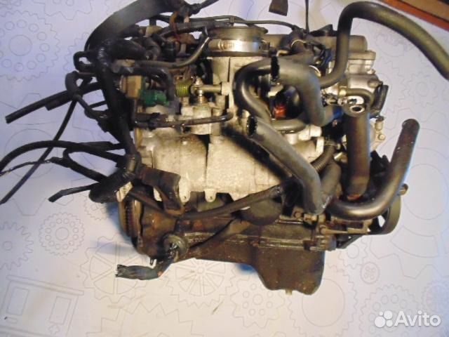 Двигатель GA14 Ниссан Almera N15 1.4 Бензин