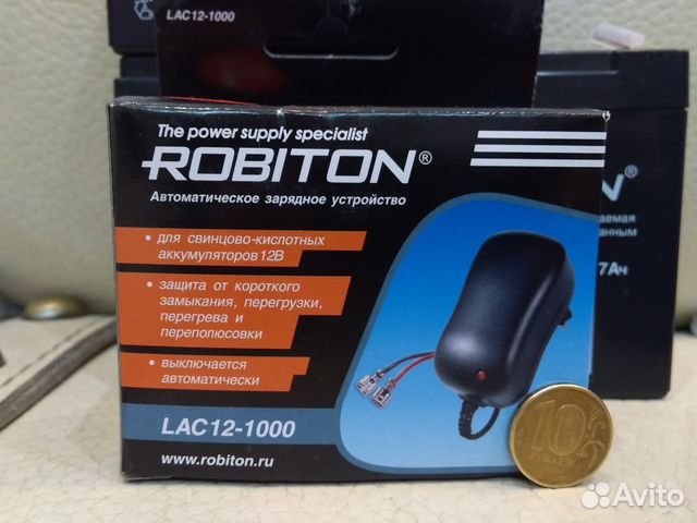 Аккумулятор Robiton vrla 12-3.3 12V3.3Ah Аккумулятор Robiton vrla 12-3.3 12V3.3Ah