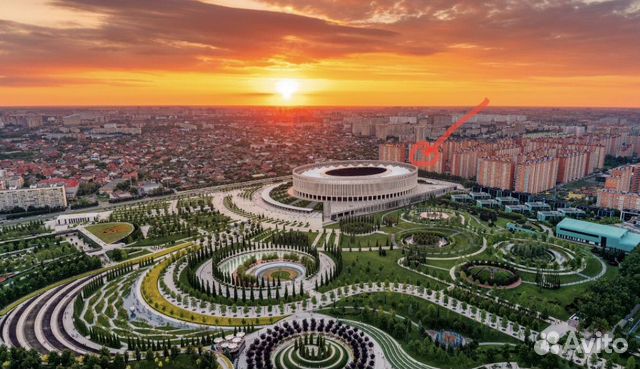 

1-к. квартира, 42 м², 3 кровати