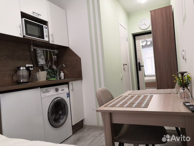 

Квартира-студия, 12 м², 1 кровать