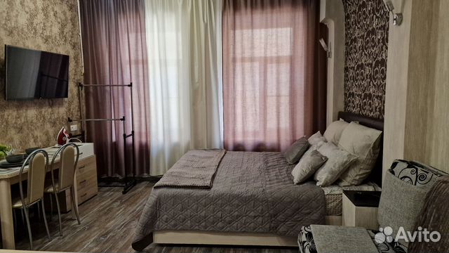 

Квартира-студия, 28 м², 2 кровати
