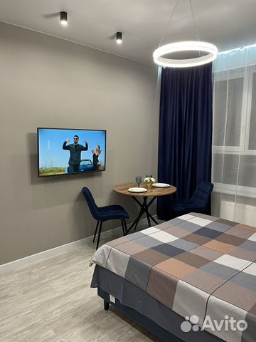 

Квартира-студия, 24 м², 1 кровать