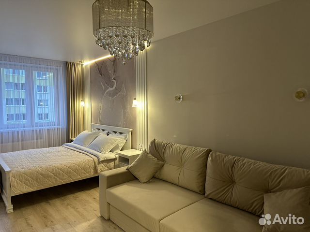 

1-к. квартира, 48 м², 2 кровати