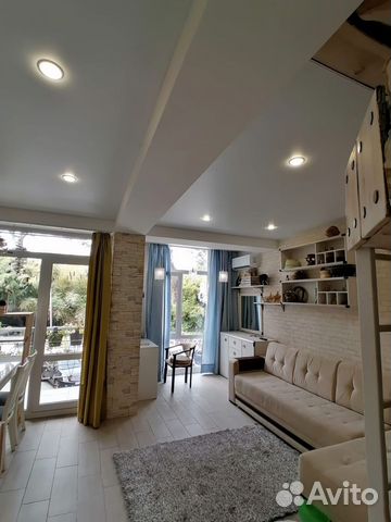 

Квартира-студия, 36 м², 2 кровати