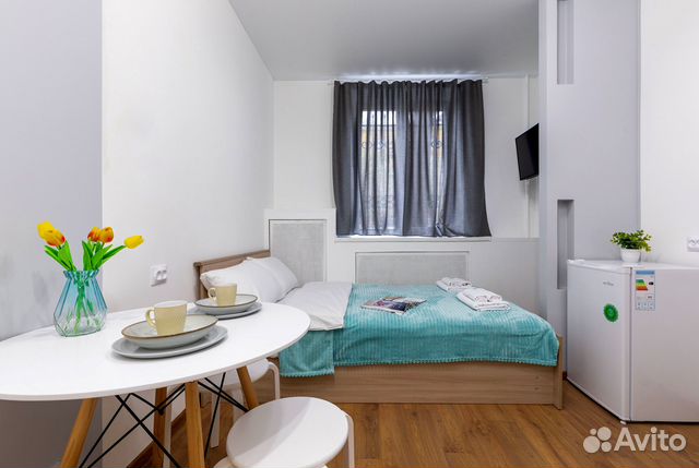 

Квартира-студия, 14 м², 1 кровать