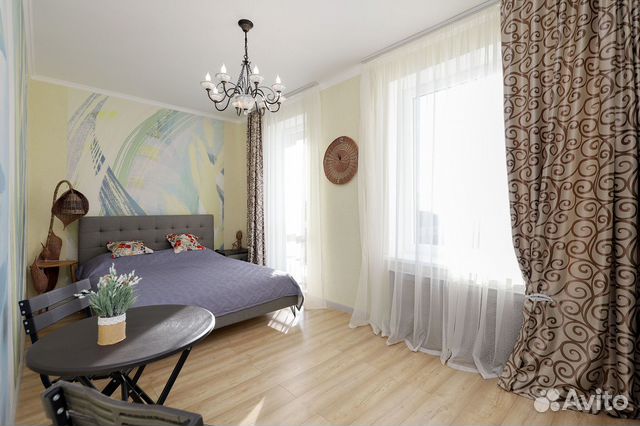 

1-к. квартира, 43 м², 2 кровати