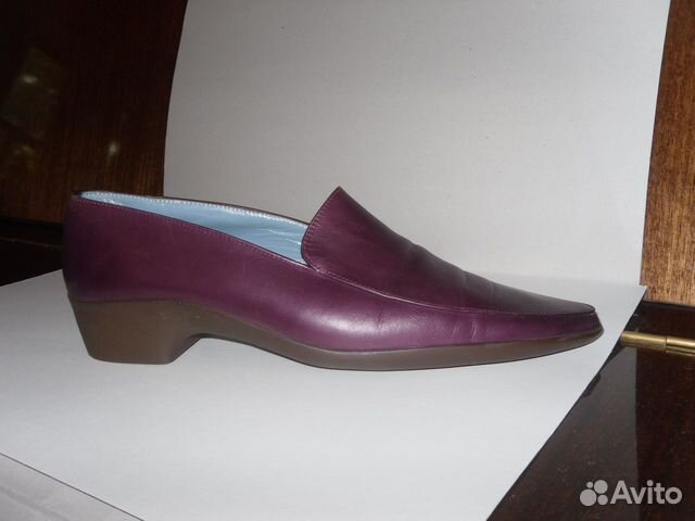 Туфли кожаные сиреневые р.38 Туфли кожаные сиреневые р.38