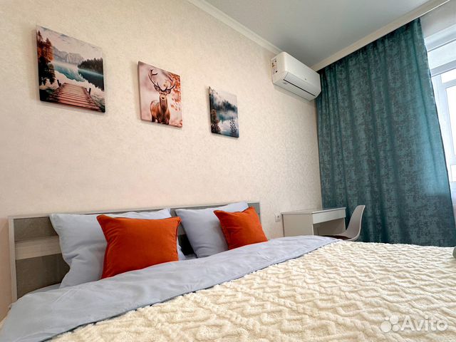 

1-к. квартира, 43 м², 2 кровати