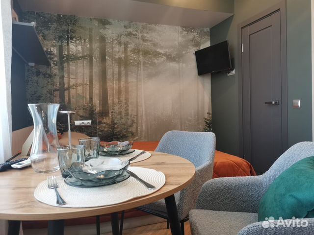 

Квартира-студия, 18 м², 2 кровати