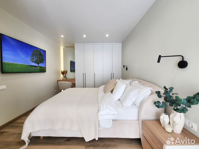 

1-к. квартира, 45 м², 2 кровати