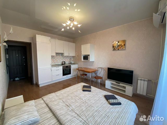 

Квартира-студия, 28 м², 1 кровать