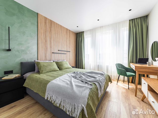

1-к. квартира, 50 м², 2 кровати