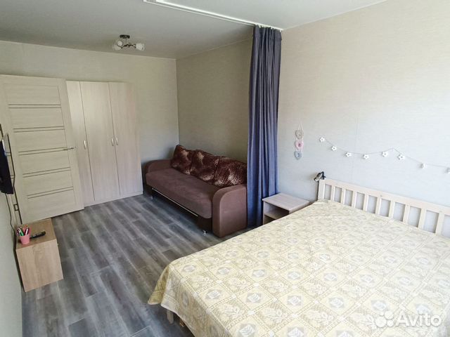 

1-к. квартира, 30 м², 2 кровати