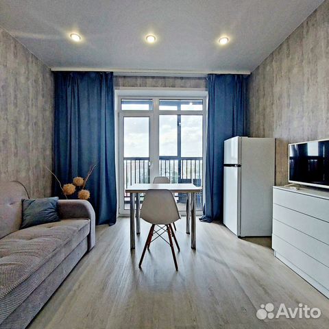 

1-к. квартира, 44 м², 3 кровати