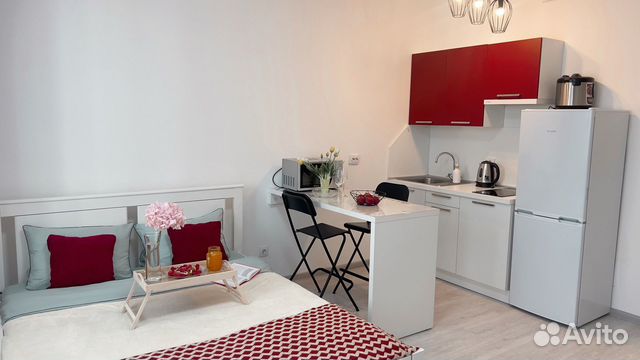 

Квартира-студия, 27 м², 1 кровать