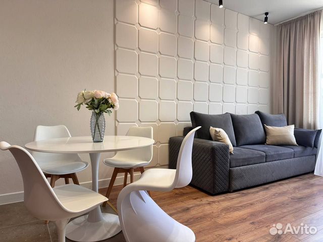 

1-к. квартира, 42 м², 2 кровати