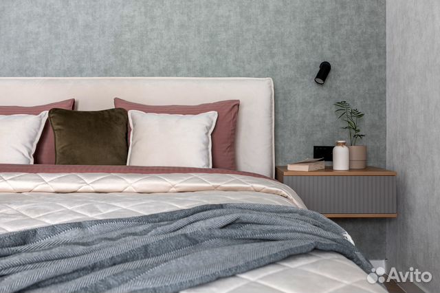 

2-к. квартира, 46 м², 2 кровати