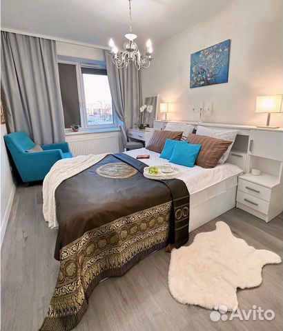 

1-к. квартира, 35 м², 2 кровати
