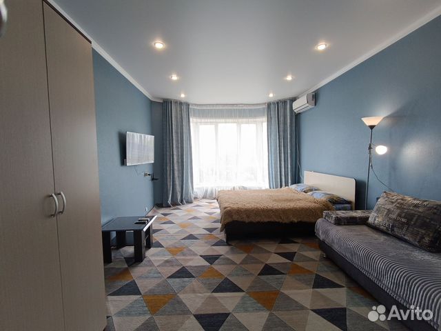 

1-к. квартира, 45 м², 3 кровати