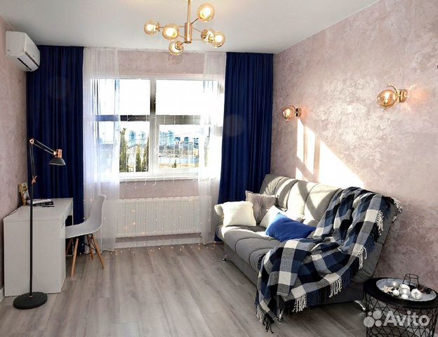 

1-к. квартира, 30 м², 2 кровати