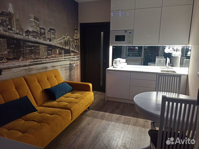 

1-к. квартира, 43 м², 2 кровати