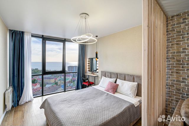 

Квартира-студия, 35 м², 2 кровати