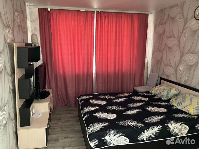 

1-к. квартира, 30 м², 2 кровати