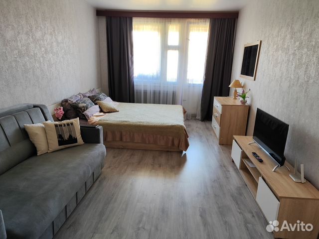 

1-к. квартира, 37 м², 2 кровати